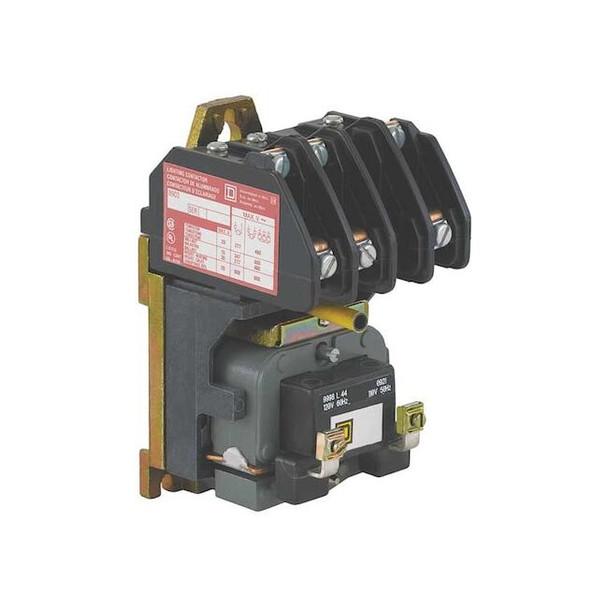Square D 277VAC Electrically Held Lighting Contactor 3P 30A 8903LO30V04