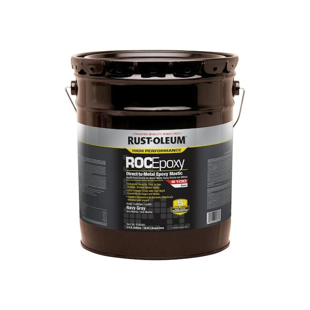 Epoxy Paint Base, Navy Gray, Gloss, 5 gal, 125 to 225 sq ft/gal, 9100 Series