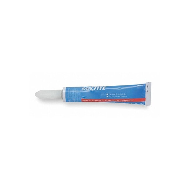 Loctite Instant Adhesive, 426 Series, Black, 0.7 oz, Tube 229732