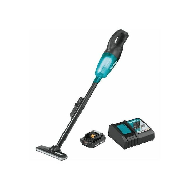 Makita Upright Vacuum Cleaner,Teal/Black,2.7 lb XLC02R1B