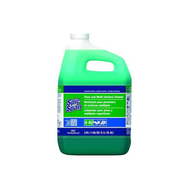 Spic and Span Floor Cleaner,1 gal.,Green,PK3 02001