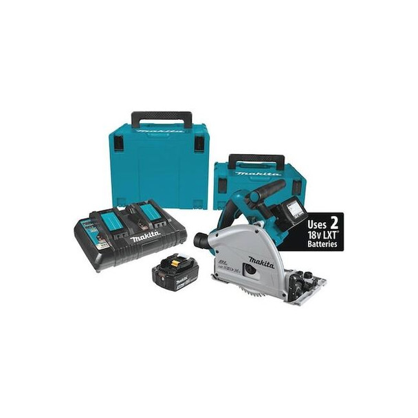 36V (18V X2) LXT Brushless 6-1/2" Plunge Circular Saw Kit (5.0Ah)