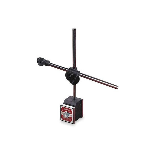 Starrett Magnetic Base w/Attachments,Rod 0.375 In 657D