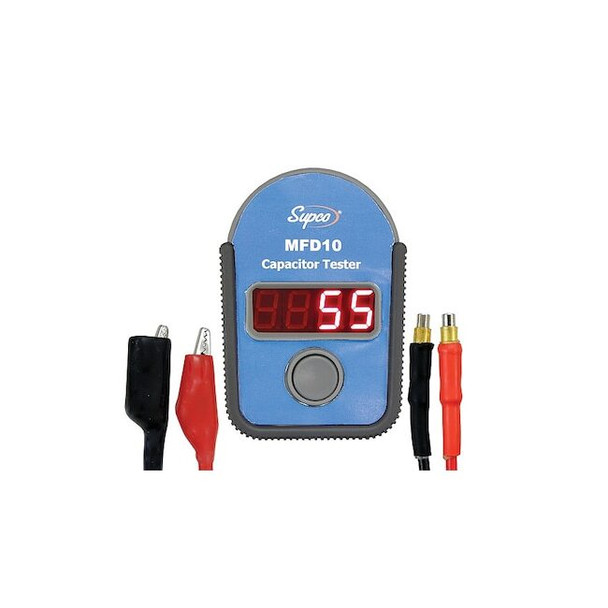 Supco Capacitor Tester,Digital Display,CAT I MFD10