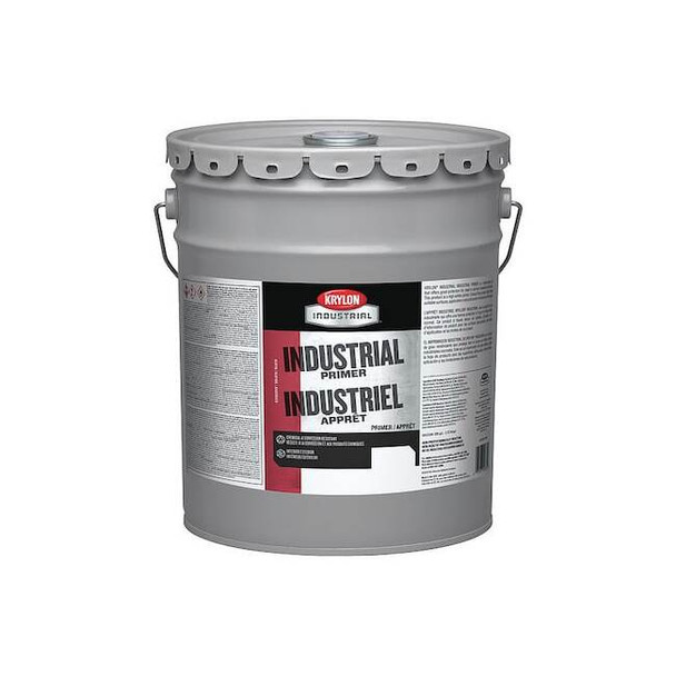 Krylon Primer,Water,640 oz.,Gray,15 min. K00020002-20