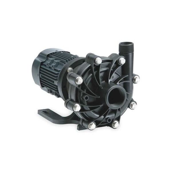 3 HP PVDF Magnetic Drive Pump 208-230/460V 2" FNPT