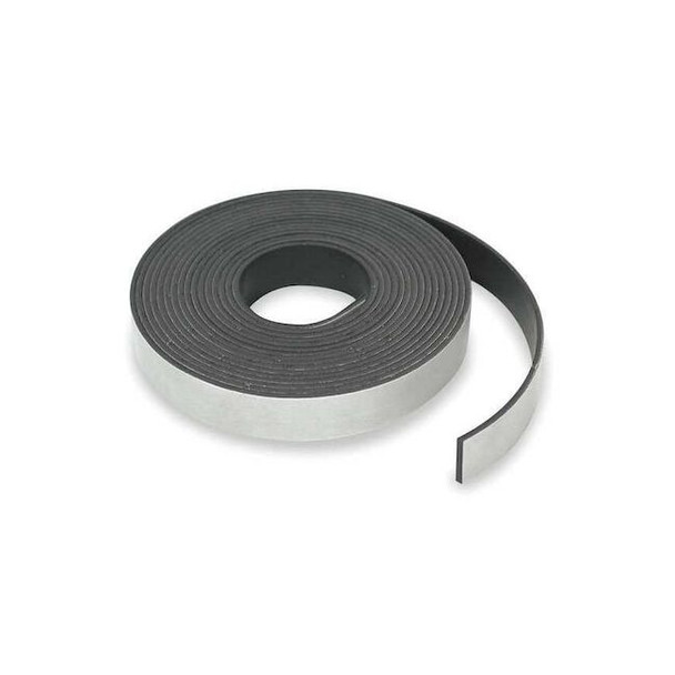 Manufacturer Varies Roll Magnet,Black; White,10 ft L 6YA64