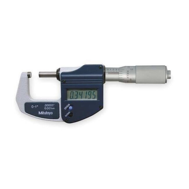 Mitutoyo Electronic Micrometer,0 to 1",Friction 293-832-32