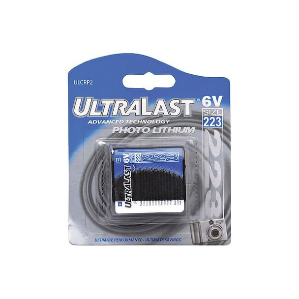 Ultralast NABC UltraLast ULCRP2 CRP2 Lithium Photo Camera Battery - 6V DC ULCRP2