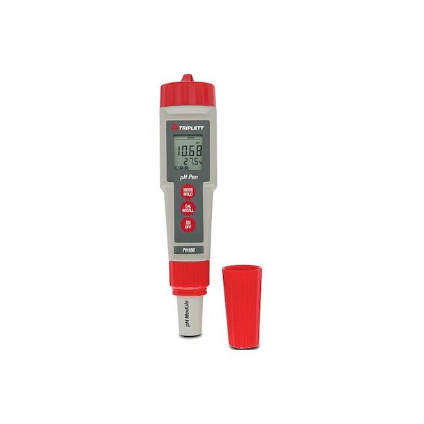 Triplett pH Meter,38 1/8 mm W,198 1/8 mm H PH180