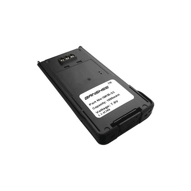 Banshee Battery,Lithium-Ion,Fits Kenwood QKB-33L