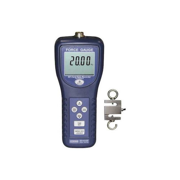 Reed Instruments SD Series Force Gauge Datalogger, 220lbs (100kg) SD-6100