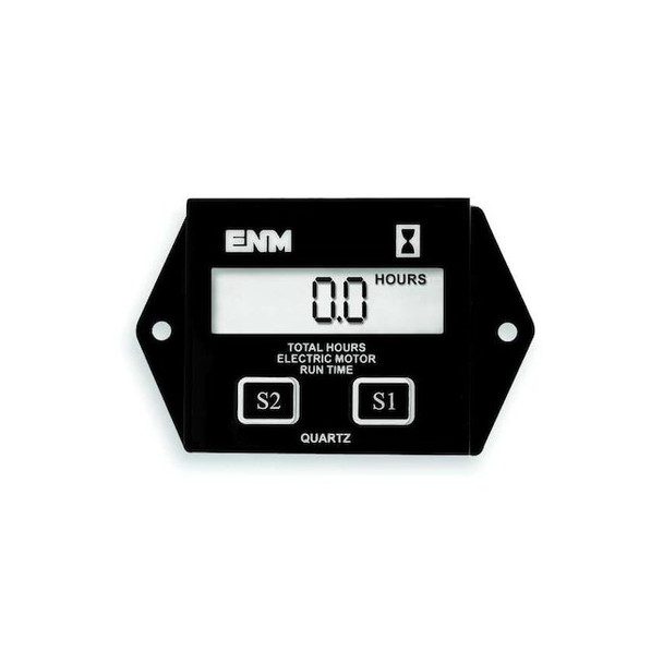 Enm AC/DC Electric Motor Hour Meter,5 Digit MT101R