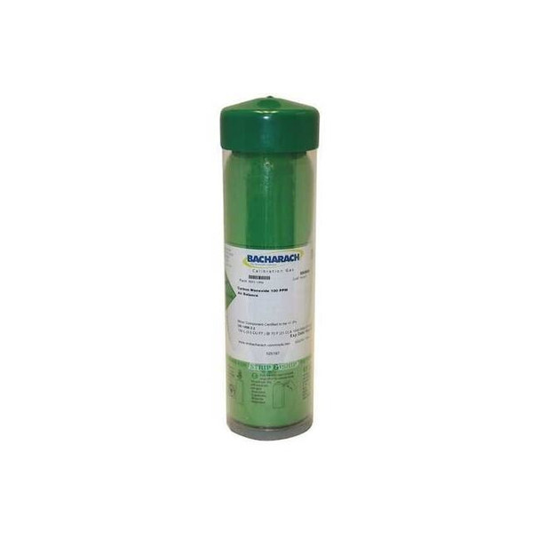 Bacharach Calibration Gas Cylinder,500ppm CO 103L 24-0492