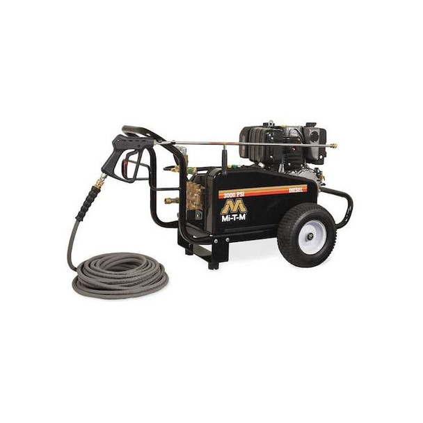 Mi-T-M Medium Duty 3000 psi 3.9 gpm Cold Water Gas Pressure Washer GC-3004-0MKD