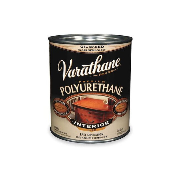 Rust-Oleum Polyurethane, Clear, Semi-Gloss, 1 gal. 6032