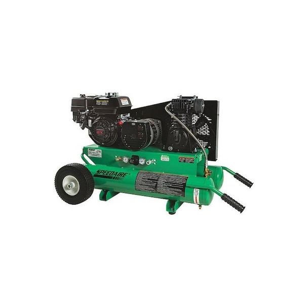 Speedaire Compressor/Generator,6.5 HP,10.9 Max CFM AG1-PH65-08G