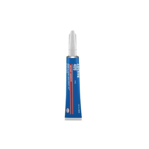 Loctite Instant Adhesive, 409 Series, Clear, 0.7 oz, Tube 135442