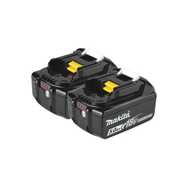Makita 18V LXT 5.0Ah Battery, 2PK BL1850B-2