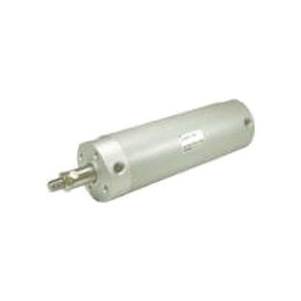 Air Cylinder, 32 mm Bore, 14 in Stroke, Round Body Double Acting, Aluminum .