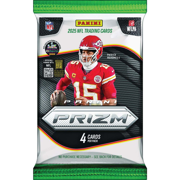 Panini 2025 Prizm Football Retail Pack 2-18746-20 Pack of 24