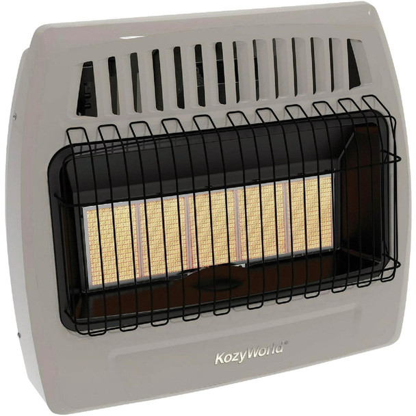 Comfort Glow 30,000 BTU Vent Free Natural Gas Infrared Plaque Gas Wall Heater