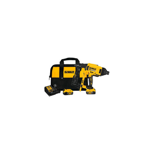 DeWalt 20V MAX XR Cordless Fencing Stapler Kit 9 Gauge 1/2""W Fencing Staples 35