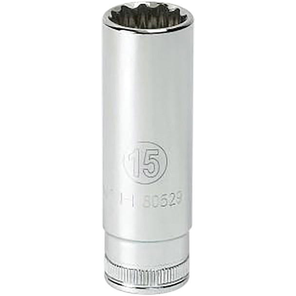 3/8” Dr. 12 Pt. Deep SAE, 1” 80595