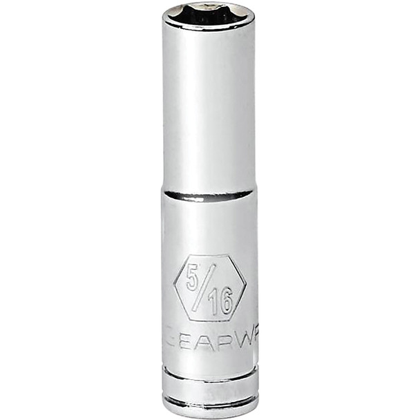 1/4" Drive 6 Point Deep SAE Socket 7/32" 80116D