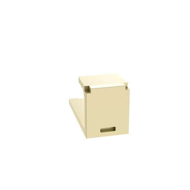 Panduit Blank Module,0.72" H,Ivory,PK10 CMBEI-X