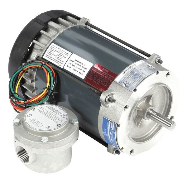 Leeson Hazardous Loc Mtr,Cap Strt/Ind Run,1/3HP 056C17G5320