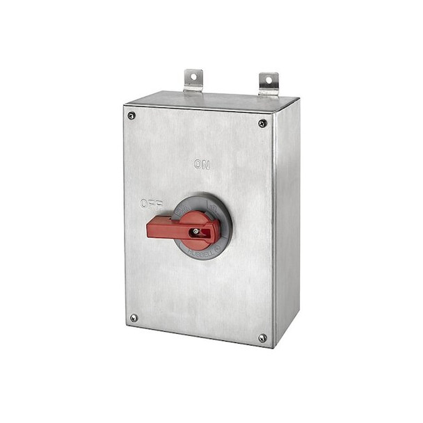 Nonfusible, Motor Disconnect Switch, Heavy Duty, 600 V, 3PST, NEMA 12K, 4, 4X