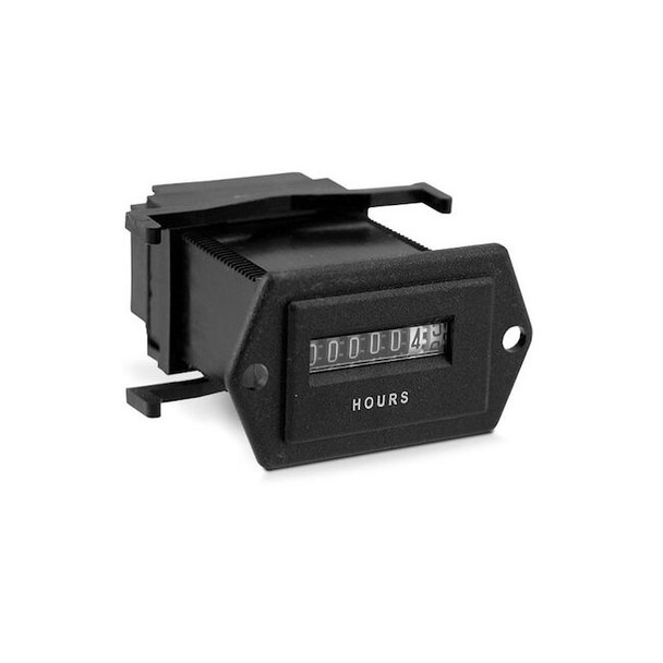 Trumeter Hour Meter 115Vac, 60Hz, 7 Fig 2-Hole 1. 711-0130