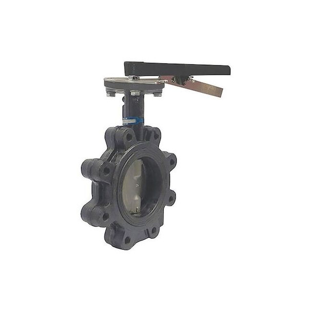 Milwaukee Valve Butterfly Valve,Lug Style,Size 5 In ML232B
