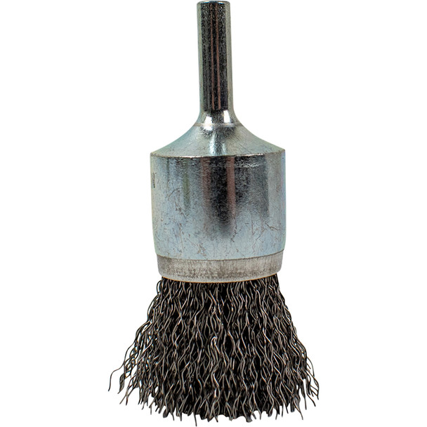 EndBrush,CoarseCrimpWire,1"x .012"x 1/4"RndShank 72737