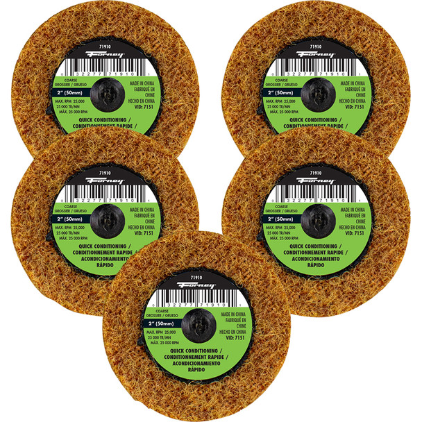 QuickChangeSurPrepPad, C Grit, 2"(5-Pack-7#1910) 71606