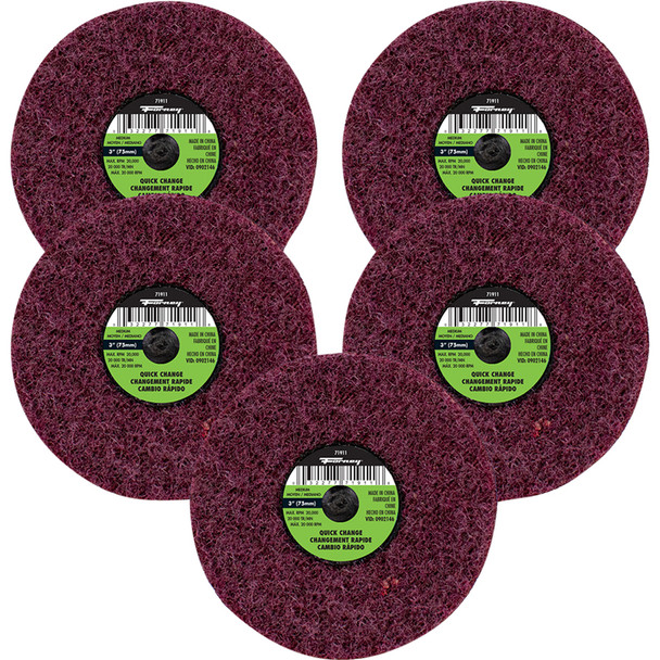 QuickChange SurPrepPad,MGrit, 3"(5-Pack_# 71911) 71607