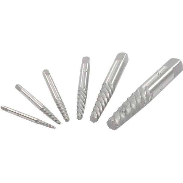 6-Piece Helical Flute Screw Extractor Set 20872