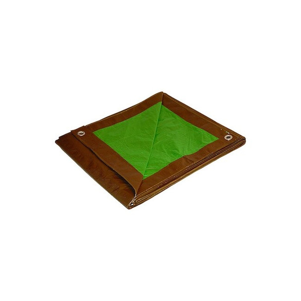 Manufacturer Varies 7 mil Tarp, Brown, Green 15010
