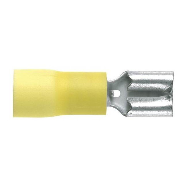 Panduit Wire Disconnect, Yellow, Vinyl, PK50 DV10-250-L