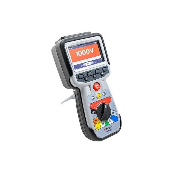 Megger Megohmmeter, 200 mA, LCD, 0 V, Handheld IMT100