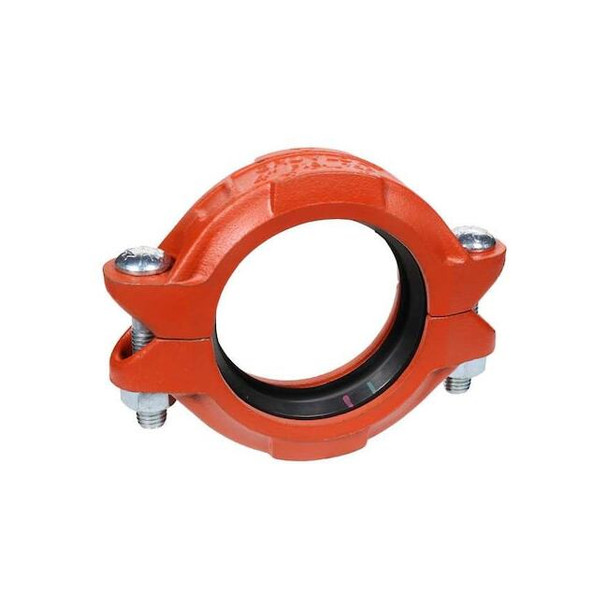 Gruvlok Clamp,DI,Grooved1-1/2",Grooved1-1/2" 0390095867