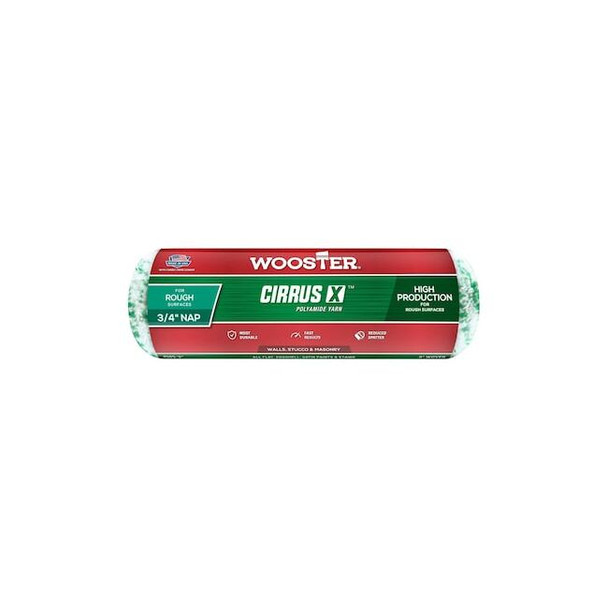 Wooster Paint Roller Cover,1.5 in. Dia. R185-9