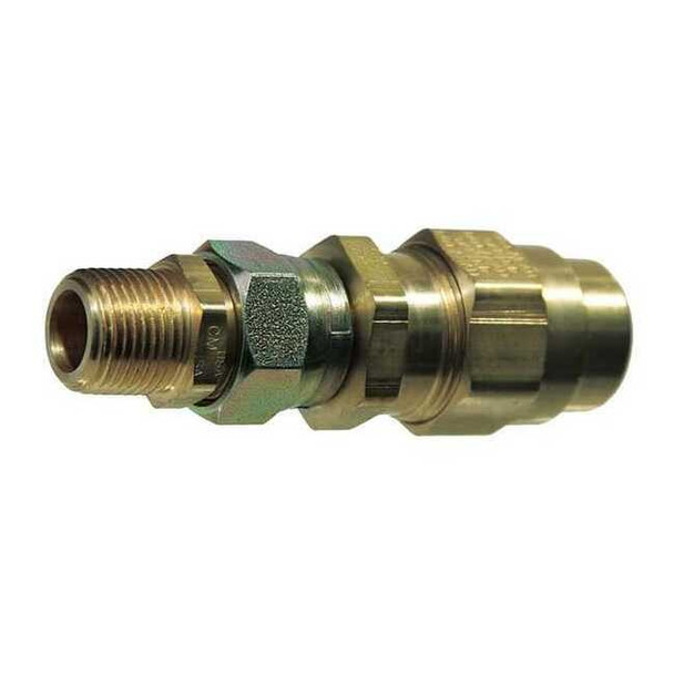 Tramec Air Brake Fitting, 225psi, Brass, 1/4InPipe 7726293