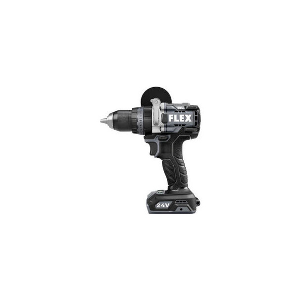 Flex 1 to 2"" Hammer Drill Driver Bare Tool w/ Turbo Mode 2 Speed 24V