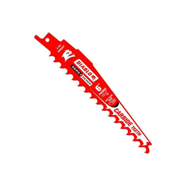 Diablo 6 in L x 3 TPI Reciprocating Saw Blade, 10 PK DS0603CP10