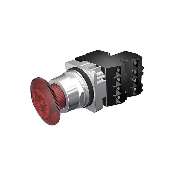 Siemens Push Button Operator, 30 mm, 2NC, Red 52PR8ERG