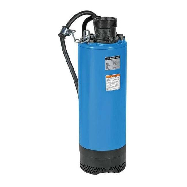 Tsurumi 2 HP 3" Plug-In Utility Pump 115V No Switch Included LB-1500-60 (115V)
