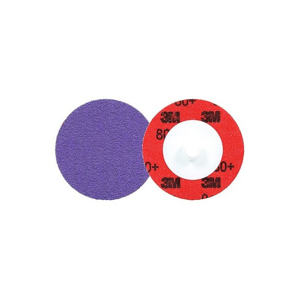 3m Cubitron Quick-Change Disc,Ceramic,2 in Dia.,PK50 7100332404