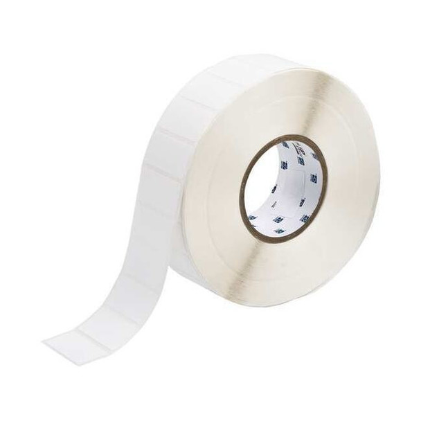 Brady Thermal Transfer Label, White, Labels/Roll: 3000 THT-137-499-3